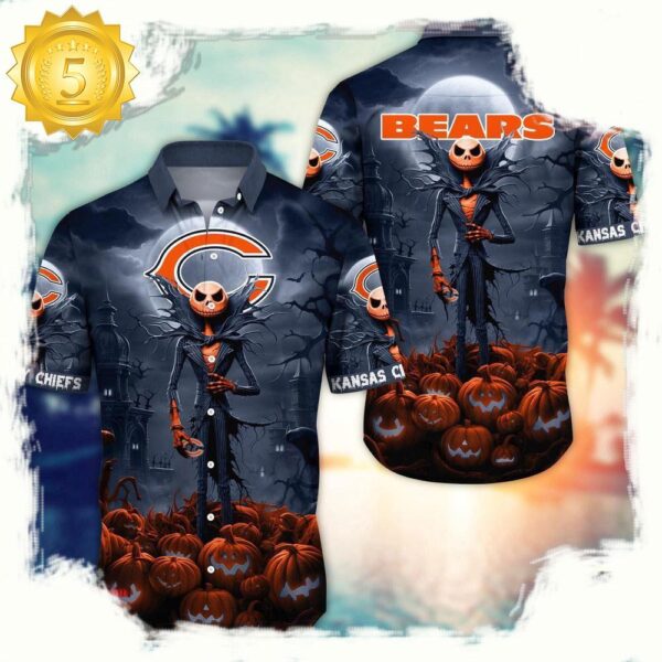 NFL Chicago Bears Hawaiian Shirt For Men Women - available at - rugbyfanstore.com