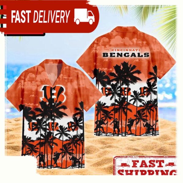 NFL Cincinnati Bengals Limited Trending New Design Hawaiian Shirt - available at - rugbyfanstore.com