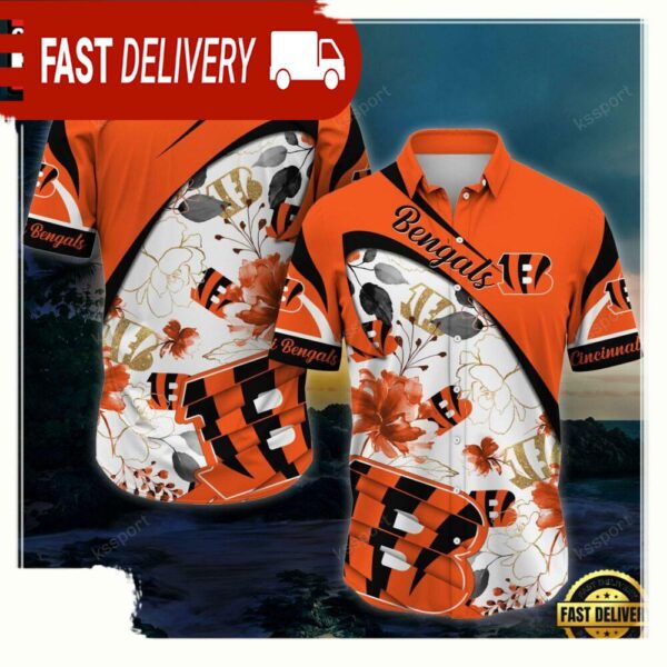 NFL Cincinnati Bengals New Arrivals Football Summer Hawaii Shirt - available at - rugbyfanstore.com