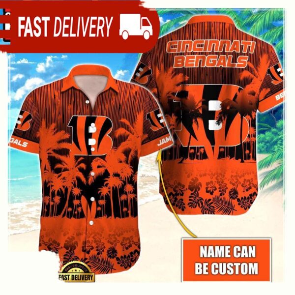 NFL Cincinnati Bengals Vintage Style Custom Aloha Shirts For Men Women - available at - rugbyfanstore.com