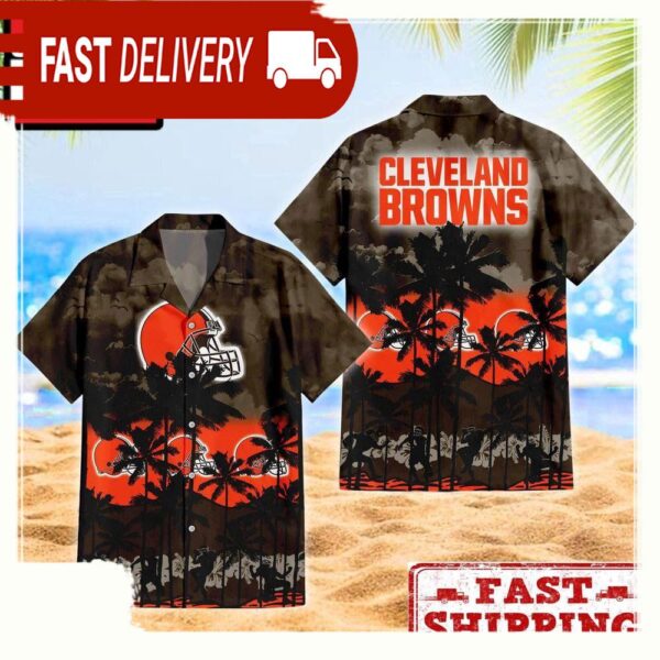 NFL Cleveland Browns Limited Trending New Design Hawaiian Shirt - available at - rugbyfanstore.com