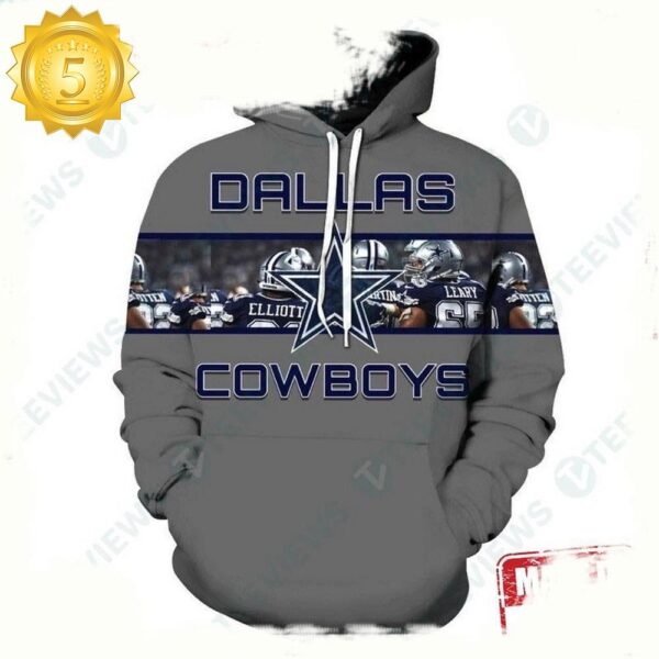 NFL Dallas Cowboys All Over Print Unisex Hoodies - available at - rugbyfanstore.com