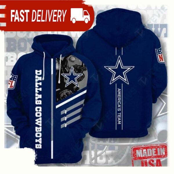 NFL Dallas Cowboys Americas Tean Epic Sports Hoodies Shirt - available at - rugbyfanstore.com