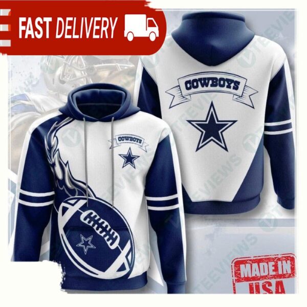 NFL Dallas Cowboys Best All Over Print Unisex Hoodies - available at - rugbyfanstore.com