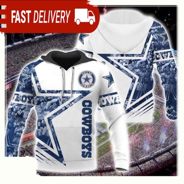 NFL Dallas Cowboys For Cowboys Fan All Over Print Unisex Hoodie - available at - rugbyfanstore.com