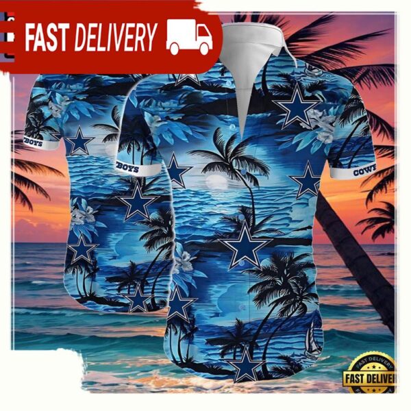 NFL Dallas Cowboys Hawaiian Shirt For Men Women - available at - rugbyfanstore.com