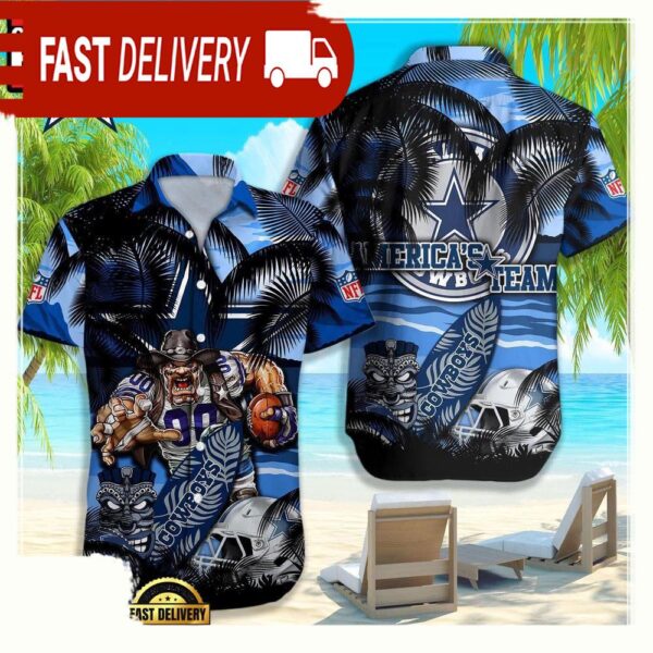 NFL Dallas Cowboys Hawaiian Shirt For Men Women - available at - rugbyfanstore.com