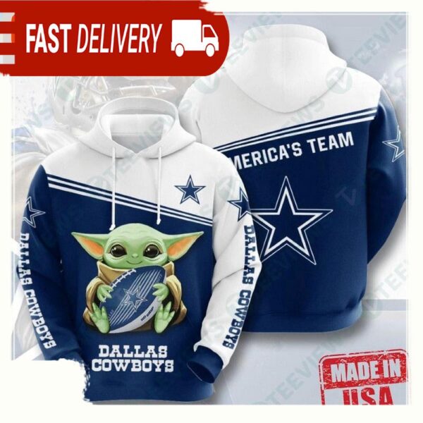 NFL Dallas Cowboys Mens Sports All Over Print Unisex Hoodies - available at - rugbyfanstore.com