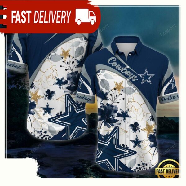 NFL Dallas Cowboys New Arrivals Football Summer Hawaii Shirt - available at - rugbyfanstore.com