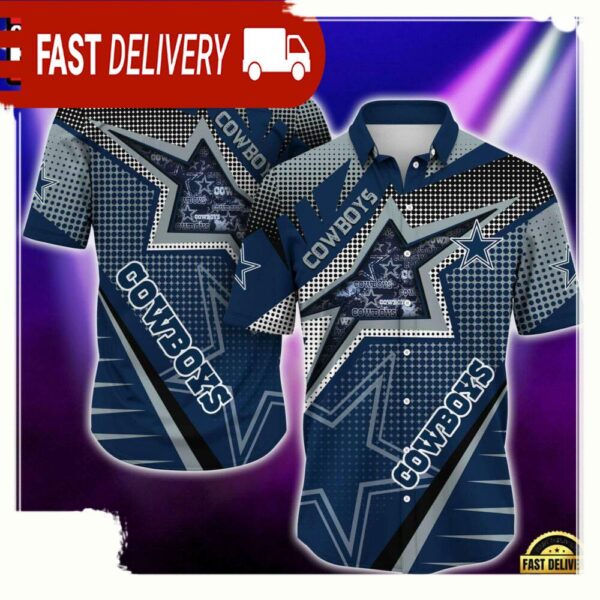 NFL Dallas Cowboys Special Football Team New Design Hawaiian Shirt - available at - rugbyfanstore.com