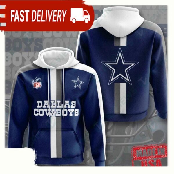 NFL Dallas Cowboys Sport Coat With Unisex Hoodie Print - available at - rugbyfanstore.com