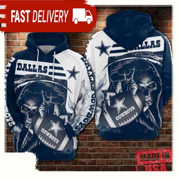 NFL Dallas Cowboys White Darc Sport Hoodies Shirt - available at - rugbyfanstore.com