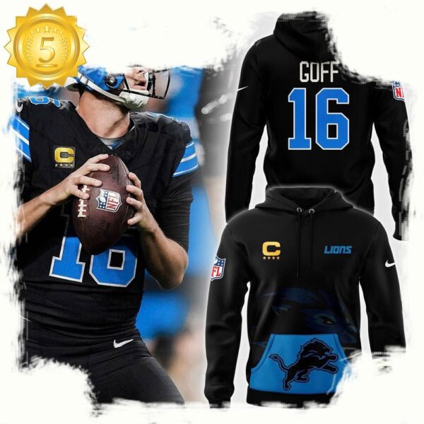 NFL Detroit Lions Alternate Helmet Custom New Design 3D Hoodie - available at - rugbyfanstore.com