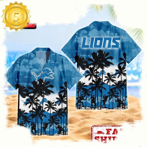 NFL Detroit Lions Limited Trending New Design Hawaiian Shirt - available at - rugbyfanstore.com