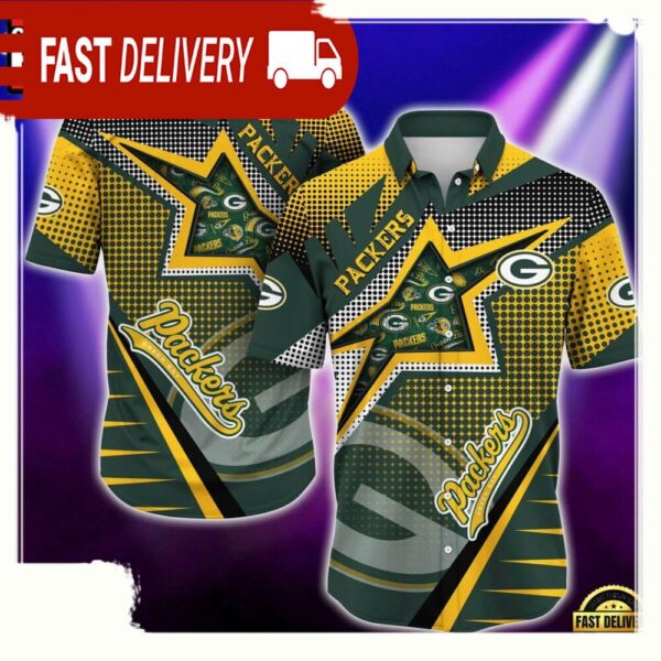 NFL Green Bay Packers Special Football Team New Design Hawaiian Shirt - available at - rugbyfanstore.com