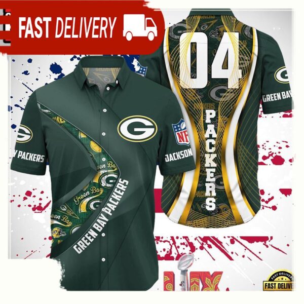 NFL Green Bay Packers Super Bowl LIX 2025 Custom Aloha Hawaiian Shirt - available at - rugbyfanstore.com