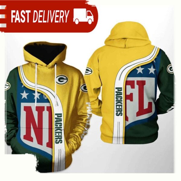 NFL Green Bay Packers Team 3D Printed Hoodie Shirt - available at - rugbyfanstore.com