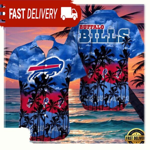 NFL Hawaiian Shirts Buffalo Bills - available at - rugbyfanstore.com