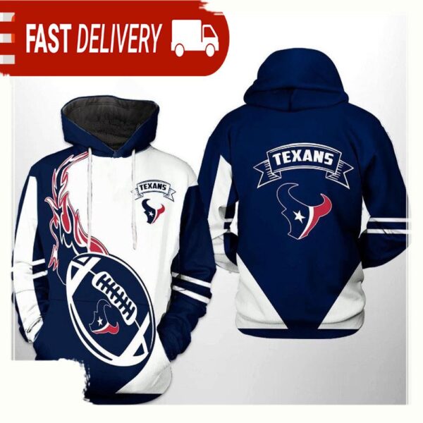 NFL Houston Texans Classic 3D Printed Hoodie Shirt - available at - rugbyfanstore.com