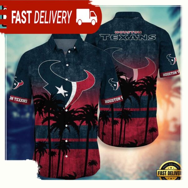 NFL Houston Texans Hawaiian Shirt - available at - rugbyfanstore.com