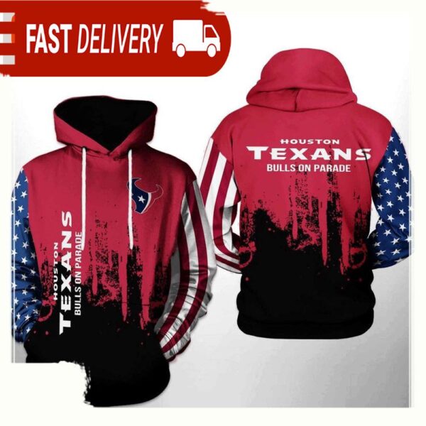 NFL Houston Texans Team US 3D Printed Hoodie Shirt - available at - rugbyfanstore.com