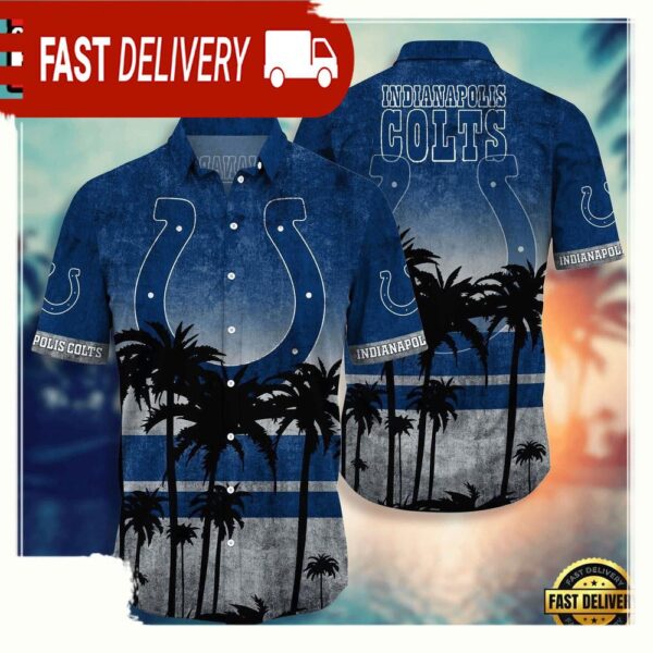 NFL Indianapolis Colts Hawaiian Shirt - available at - rugbyfanstore.com