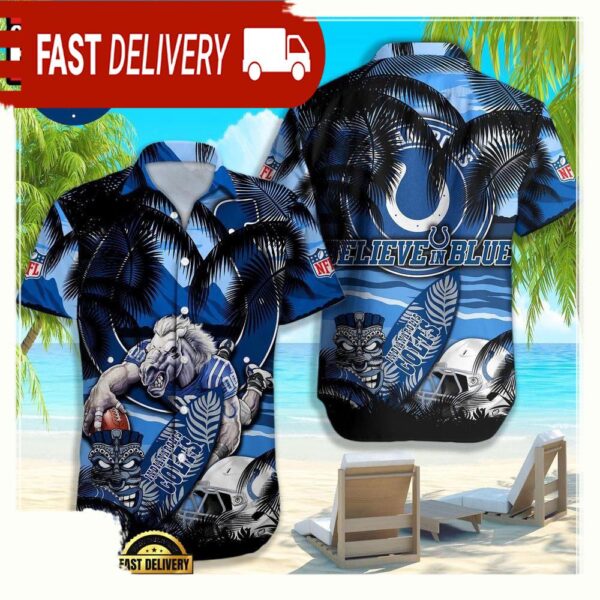 NFL Indianapolis Colts Hawaiian Shirt For Men Women - available at - rugbyfanstore.com