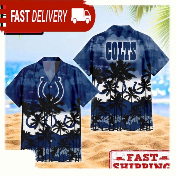 NFL Indianapolis Colts Limited Trending New Design Hawaiian Shirt - available at - rugbyfanstore.com