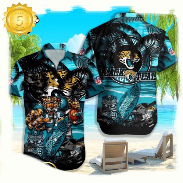 NFL Jacksonville Jaguars Hawaiian Shirt For Men Women - available at - rugbyfanstore.com