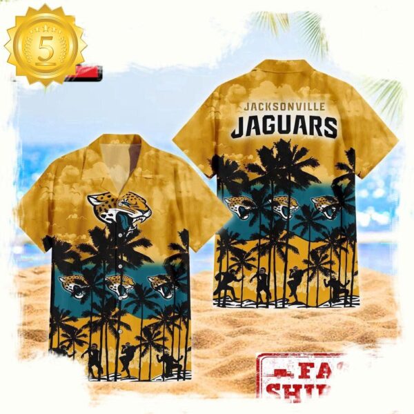 NFL Jacksonville Jaguars Limited Trending New Design Hawaiian Shirt - available at - rugbyfanstore.com