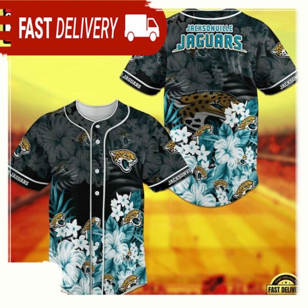 NFL Jacksonville Jaguars New Design Baseball Jersey Shirt - available at - rugbyfanstore.com