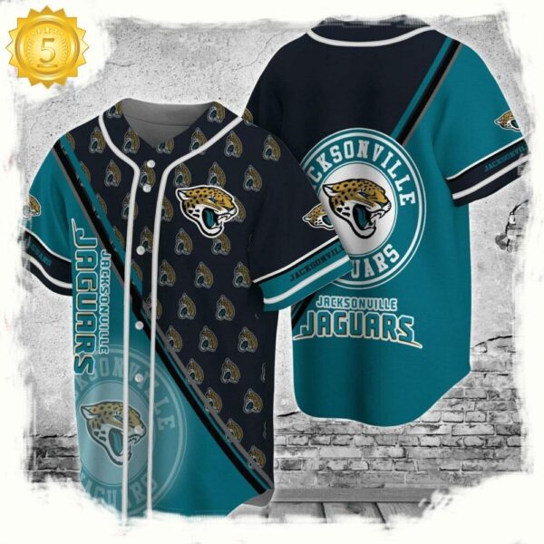 NFL Jacksonville Jaguars New Design Baseball Jersey Shirts - available at - rugbyfanstore.com