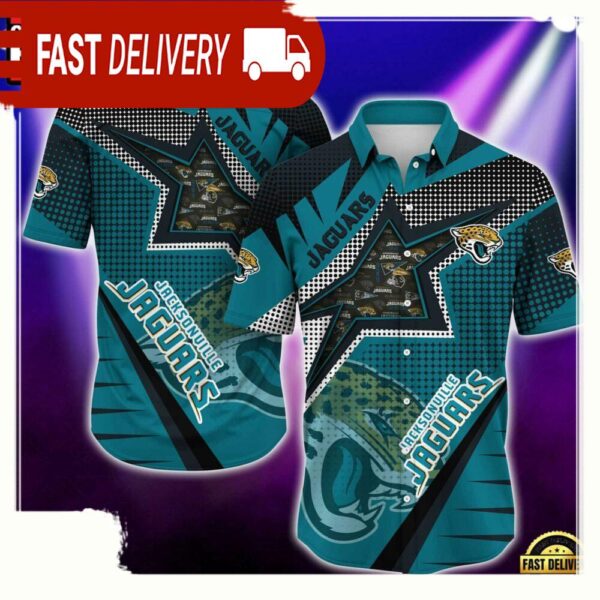 NFL Jacksonville Jaguars Special Football Team New Design Hawaiian Shirt - available at - rugbyfanstore.com