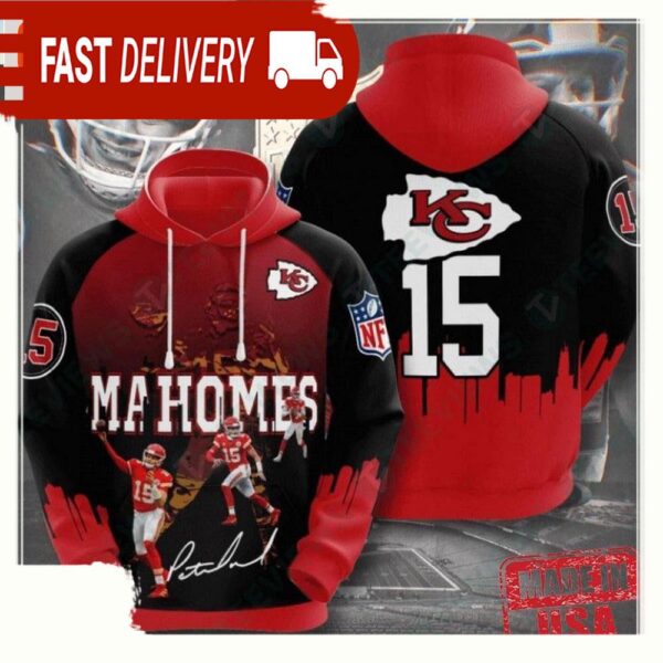 NFL Kansas City Chiefs All Over Print Unisex Hoodies - available at - rugbyfanstore.com