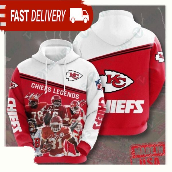 NFL Kansas City Chiefs Barstool Sports Unisex Hoodie All Over Print - available at - rugbyfanstore.com