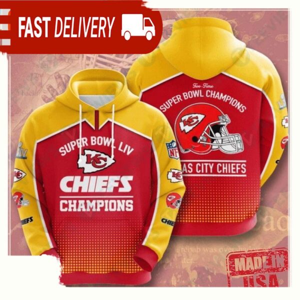 NFL Kansas City Chiefs Best All Over Print Unisex Hoodies - available at - rugbyfanstore.com