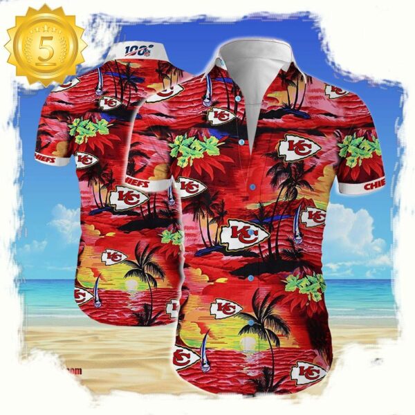 NFL Kansas city chiefs cannabis Summer Short Sleeve Hawaiian Beach Shirt For Men Women - available at - rugbyfanstore.com