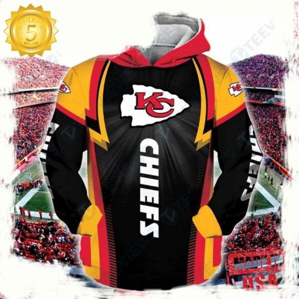 NFL Kansas City Chiefs Epic Sports Unisex Hoodies All Over Print - available at - rugbyfanstore.com