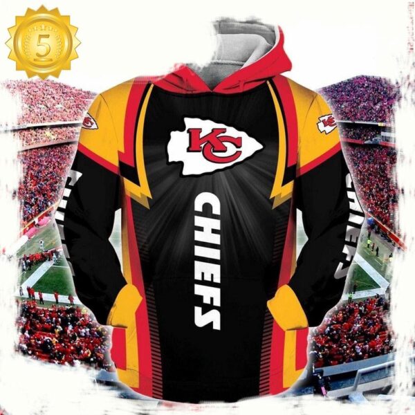 NFL Kansas City Chiefs For Men All Over All Over Print Unisex Hoodie - available at - rugbyfanstore.com