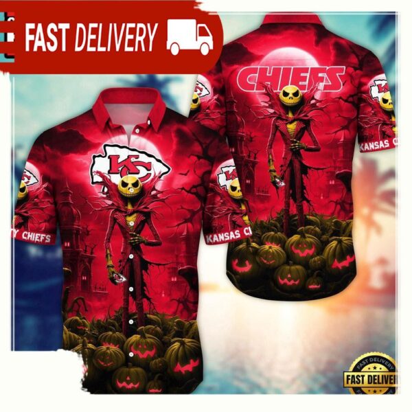 NFL Kansas City Chiefs Hawaiian Shirt For Men Women - available at - rugbyfanstore.com