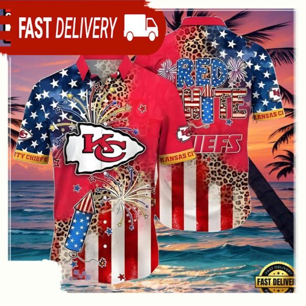 NFL Kansas City Chiefs Independence Day Hawaii Shirt - available at - rugbyfanstore.com