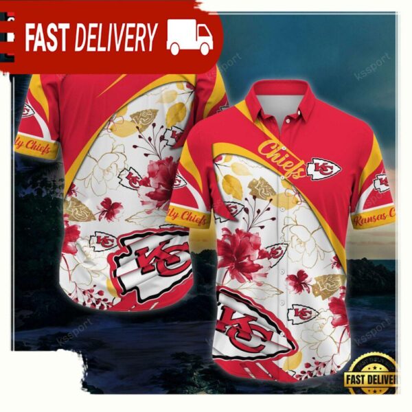 NFL Kansas City Chiefs New Arrivals Football Summer Hawaii Shirt - available at - rugbyfanstore.com