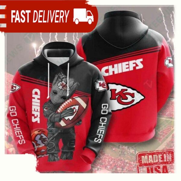 NFL Kansas City Chiefs Sport Coat With Unisex Hoodie All Over Print - available at - rugbyfanstore.com