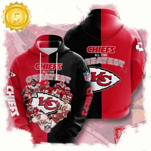 NFL Kansas City Chiefs Sports Zip Up Unisex Hoodie - available at - rugbyfanstore.com