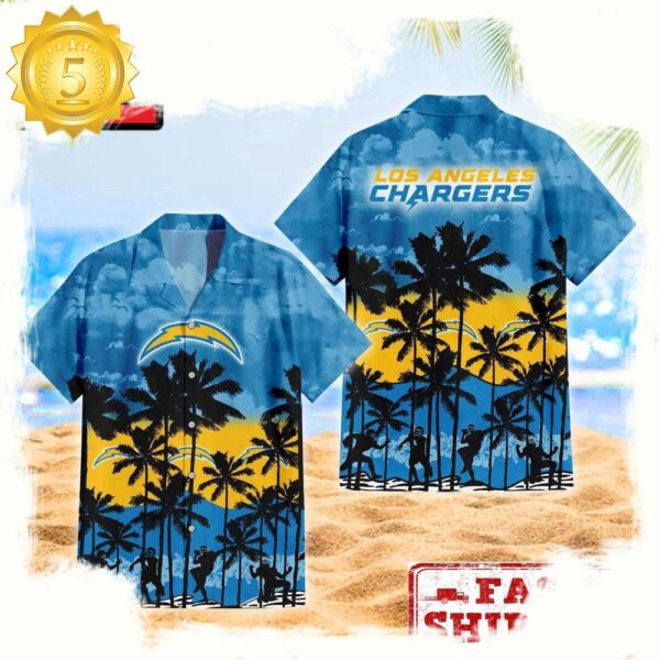 NFL Los Angeles Chargers Limited Trending New Design Hawaiian Shirt - available at - rugbyfanstore.com