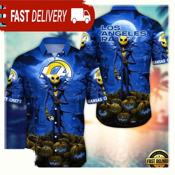 NFL Los Angeles Rams Hawaiian Shirt For Men Women - available at - rugbyfanstore.com