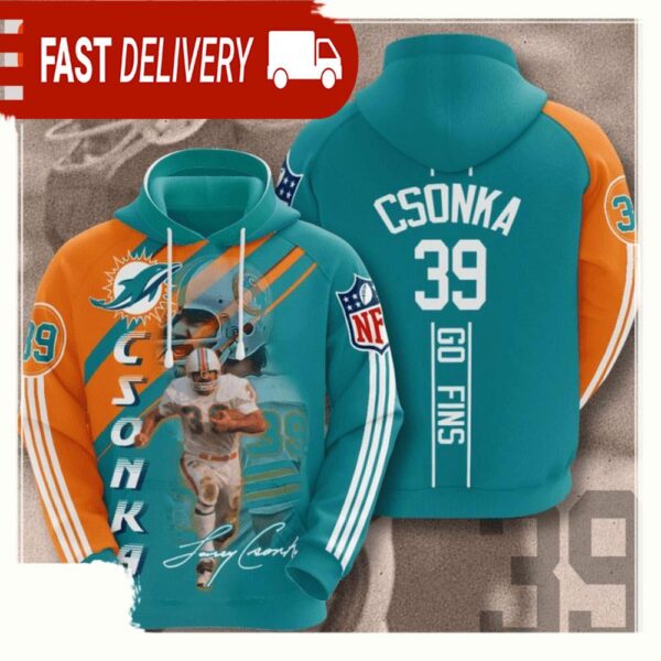 NFL Miami Dolphins All Over Print Unisex Hoodie For Men, Women - available at - rugbyfanstore.com