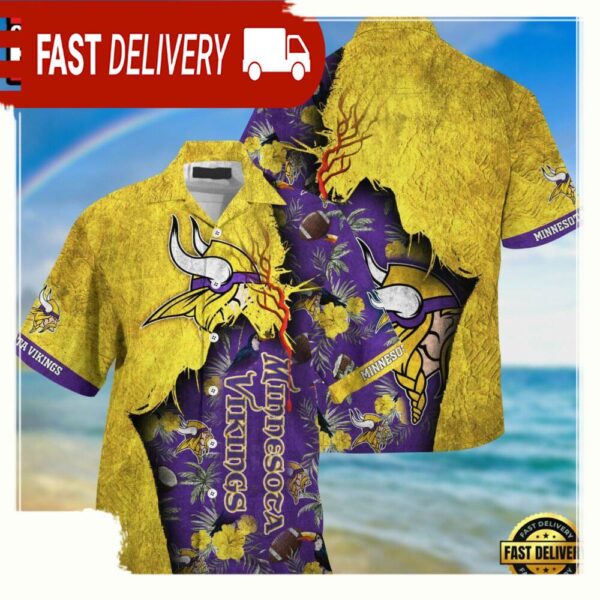 nfl minnesota vikings football Team Logo New Design hawaii shirt - available at - rugbyfanstore.com