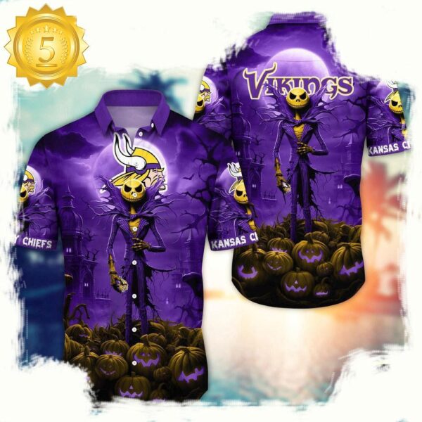 NFL Minnesota Vikings Hawaiian Shirt For Men Women - available at - rugbyfanstore.com