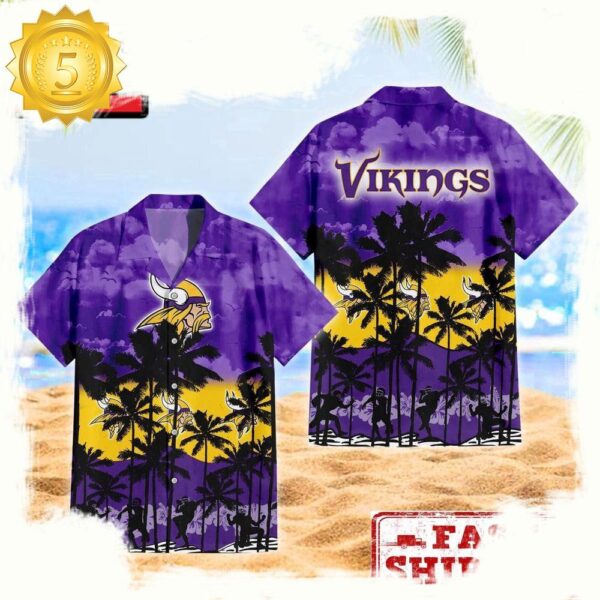 NFL Minnesota Vikings Limited Trending New Design Hawaiian Shirt - available at - rugbyfanstore.com